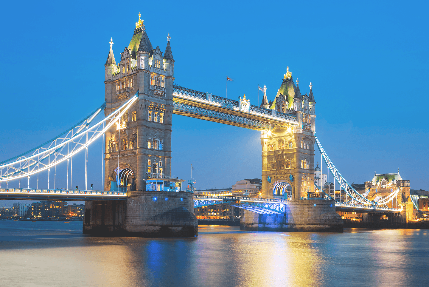Tower Bridge London at night